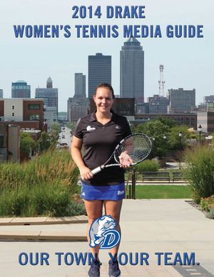 2014 Drake Women's Tennis Media Guide