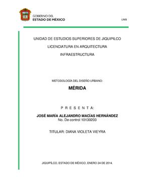 infraestructura merida