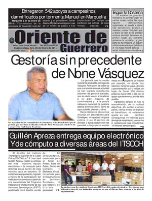 ORIENTE DE GUERREO No. 401