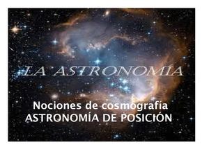 revista de astronomía