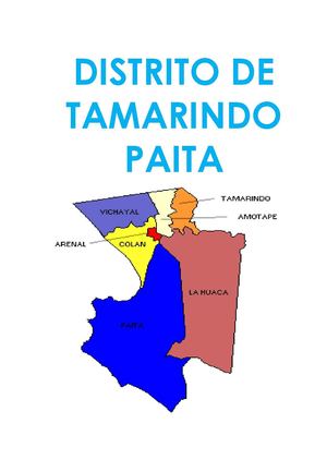 DISTRITO DE TAMARINDO