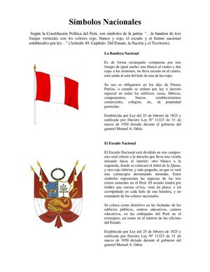 SÍMBOLOS NACIONALES