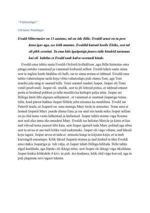 Jakko Koort- Vahetuslaps