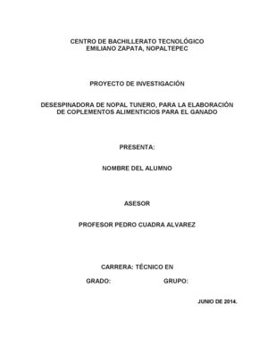 proyecto de invstigaciòn