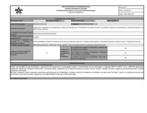 PROYECTO FORMATIVO SENA