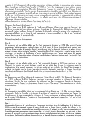 affiches de la guerre froide