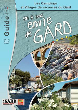 Brochure CAMPINGS 2014 de l'ADRT du Gard