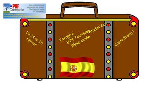 Carnet de voyage Espagne Justine, Alba, Harrison