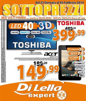 Volantino Expert gruppo Di Lella dal 23/1 al 5/02/2014