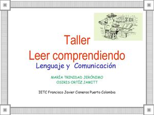 ACTIVIDAD DE LECTURA INFERENCIAL