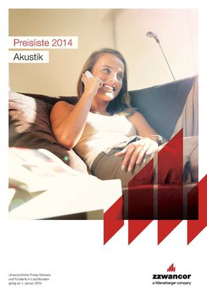 Preisliste Akustik