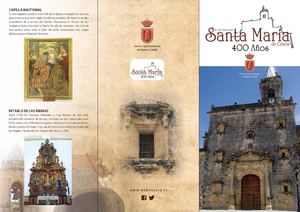 Tríptico 400 años Iglesia Santa María de Gracia