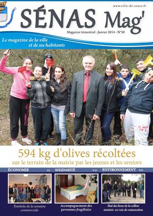 Sénas mag N°50 - Janvier 2014