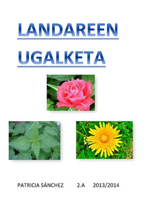 Landareen ugalketa