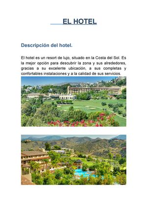 Organización Del Departamento de Eventos