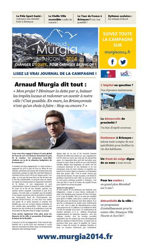 Le vrai journal de la campagne d'Arnaud Murgia