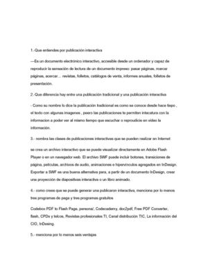 Publicaciones interactivas 