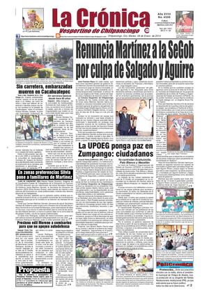 La Crónica 28 de enero 2014