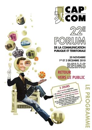 Le programme du 22e Forum Cap'Com