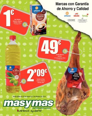 Oferta válida del 30 de enero al 12 de febrero