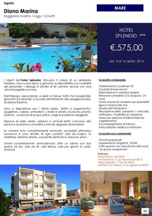 Diano Marina - HOTEL SPLENDID