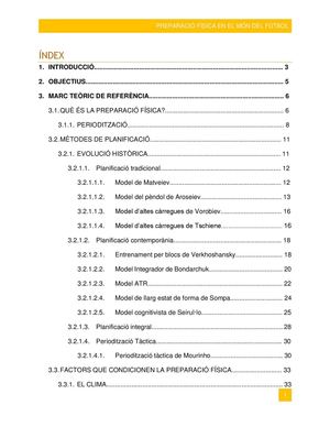 PREPARACIÓ FÍSICA EN EL MÓN DEL FUTBOL