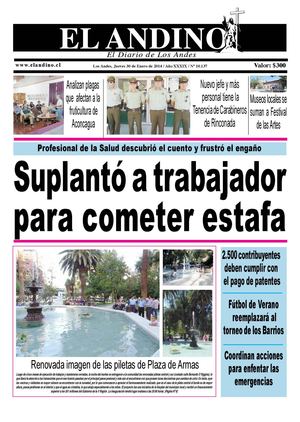 Diario El Andino - Jueves 30 de Enero de 2014