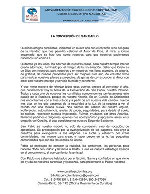 La conversión de san Pablo