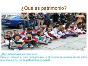 Concepto de Patrimonio 2º Educación Primaria