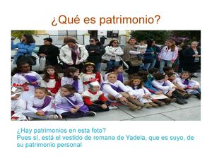 Concepto de patrimonio 4º Educación Primaria