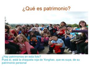 Concepto de patrimonio 5º Educación Primaria