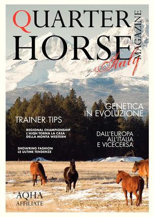 QUARTER HORSE MAGAZINE ITALY - GENNAIO 2014