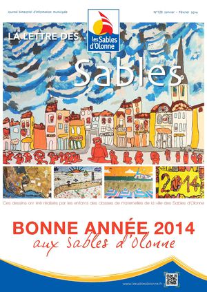 Lettre des Sables n°128 - Janvier/Février 2014