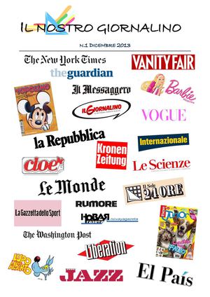 Il nostro giornalino n.1