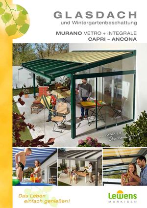 Terrassenüberdachungen von Lewens