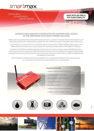 Smartmax M2M HSPA Smart Modem
