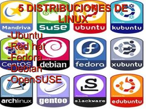 Presentación de 5 distribuciones de Linux