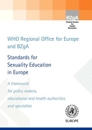 WHO Regional Office for Europe - Standards for Sexuality Education in Europe