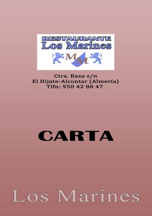 Restaurante Los Marines - El Hijate-Alcontar
