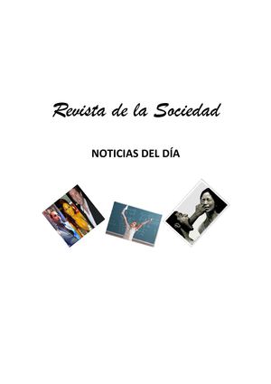 ¡Revista de la Sociedad!