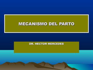 CLASE DEL PARTO