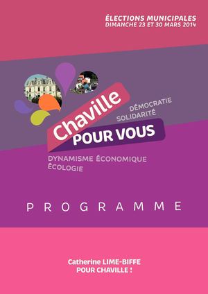 Municipales Chaville / Programme Chaville pour Vous