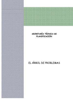 EL ARBOL DE PROBLEMAS