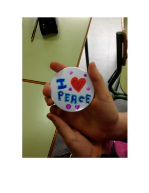 Badges for Peace Day