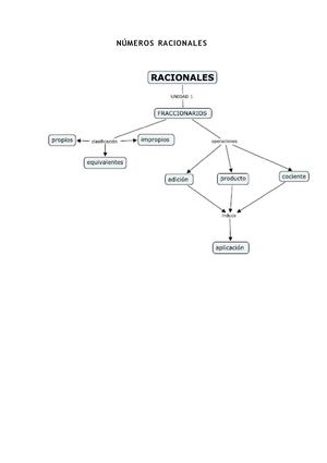 ESQUEMA NUMEROS RACIONALES 