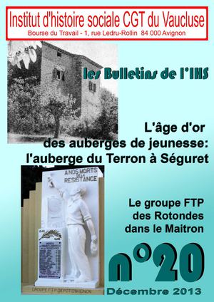 Bulletin IHS CGT Vaucluse n°20