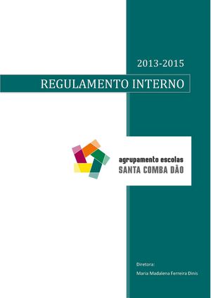 Regulamento Interno AESCD