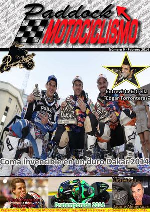 Revista Paddock Motociclismo - Número 9, febrero 2014