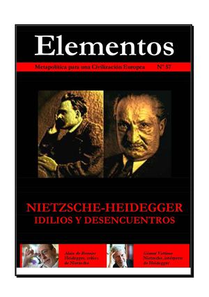 Elementos 57 : Nietzsche y Heidegger
