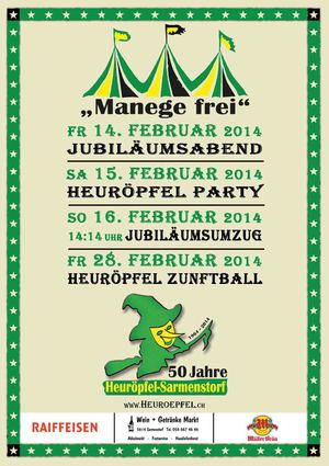 Festführer 50 Jahre Heuröpel Sarmenstorf